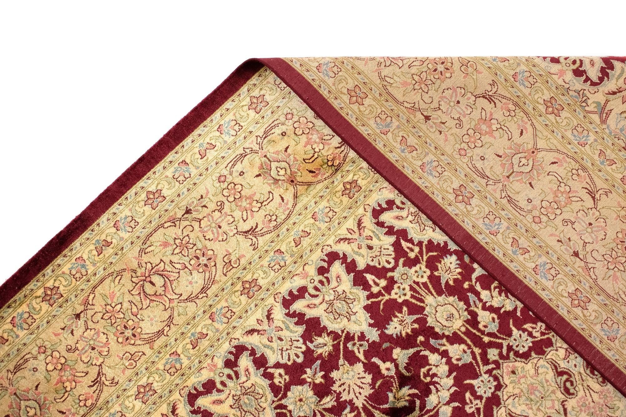 4' 4 x 6' 6 Ghom Silk Rug