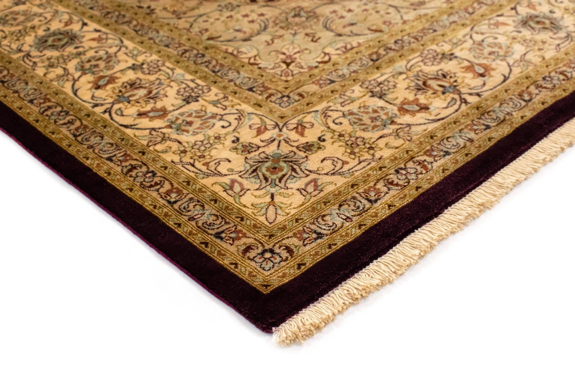 5' 1 x 7' 7 Ghom Silk Rug