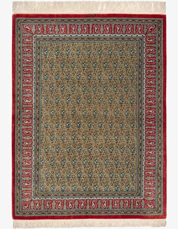 3' 3 x 4' 8 Ghom Silk Rug