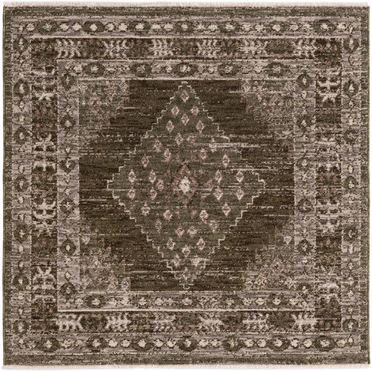Detail image of 5' x 5' Grand Tradition Rug