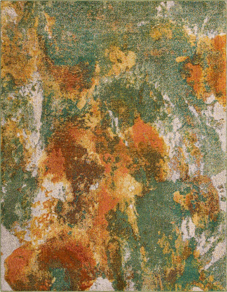 Detail image of 7' 10 x 10' Washable Haerfest Rug