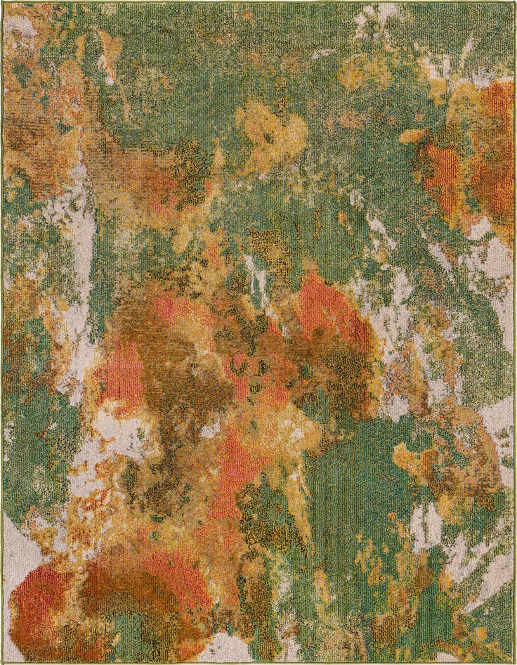 Detail image of 5' 3 x 8' Washable Haerfest Rug