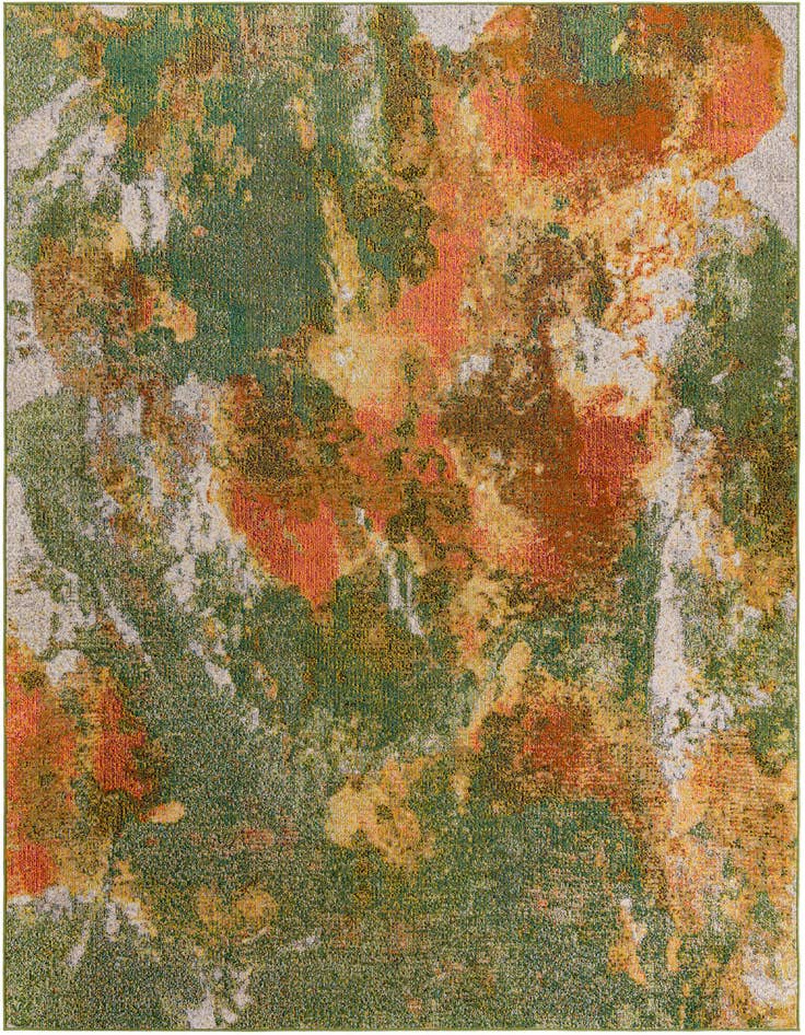 Detail image of 7' 10 x 11' Washable Haerfest Rug