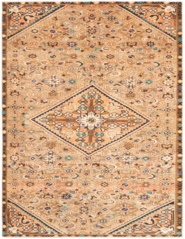Detail image of 3' 5 x 8' 11 Hamedan Rug