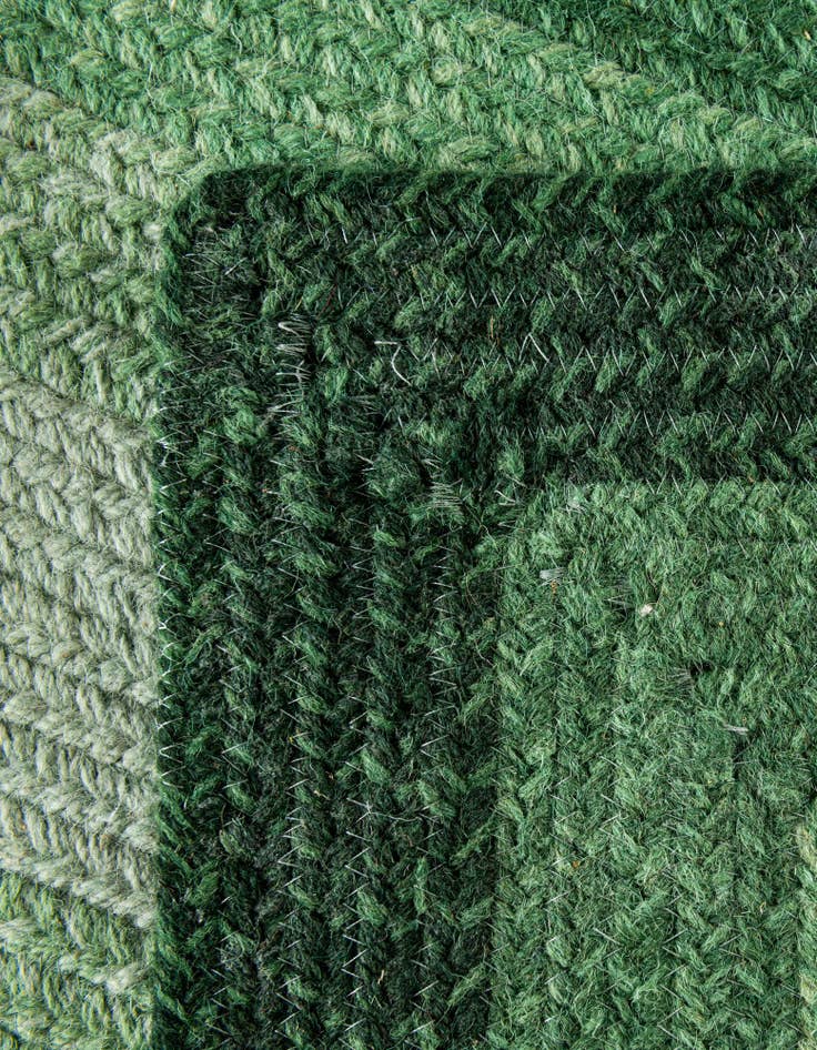 Detail image of 7' 10 x 10' Hand Braided Wool Rug