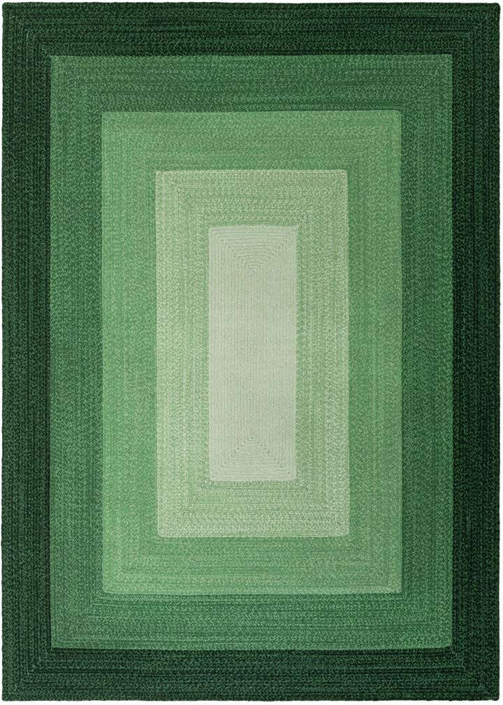 7' 10 x 10' Hand Braided Wool Rug