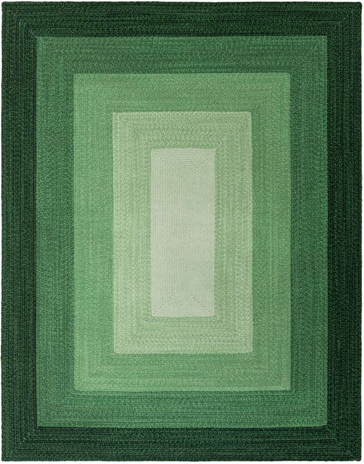 7' 10 x 10' Hand Braided Wool Rug