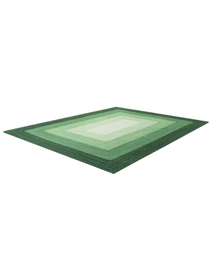 Detail image of 7' 10 x 10' Hand Braided Wool Rug