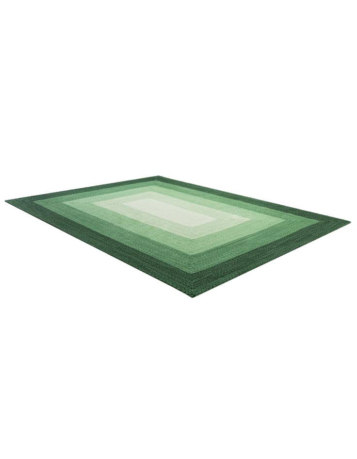 Detail image of 7' 10 x 10' Hand Braided Wool Rug