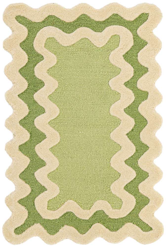 2' x 3' 1 Happy Rugs Wiggles Wool