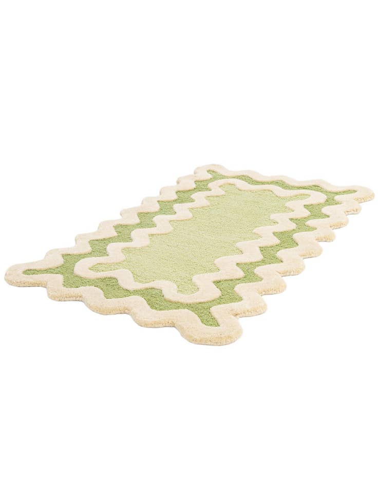 Detail image of 2' x 3' 1 Happy Rugs Wiggles Wool