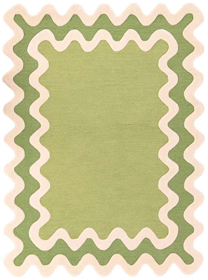 4' 1 x 6' 1 Happy Rugs Wiggles Wool