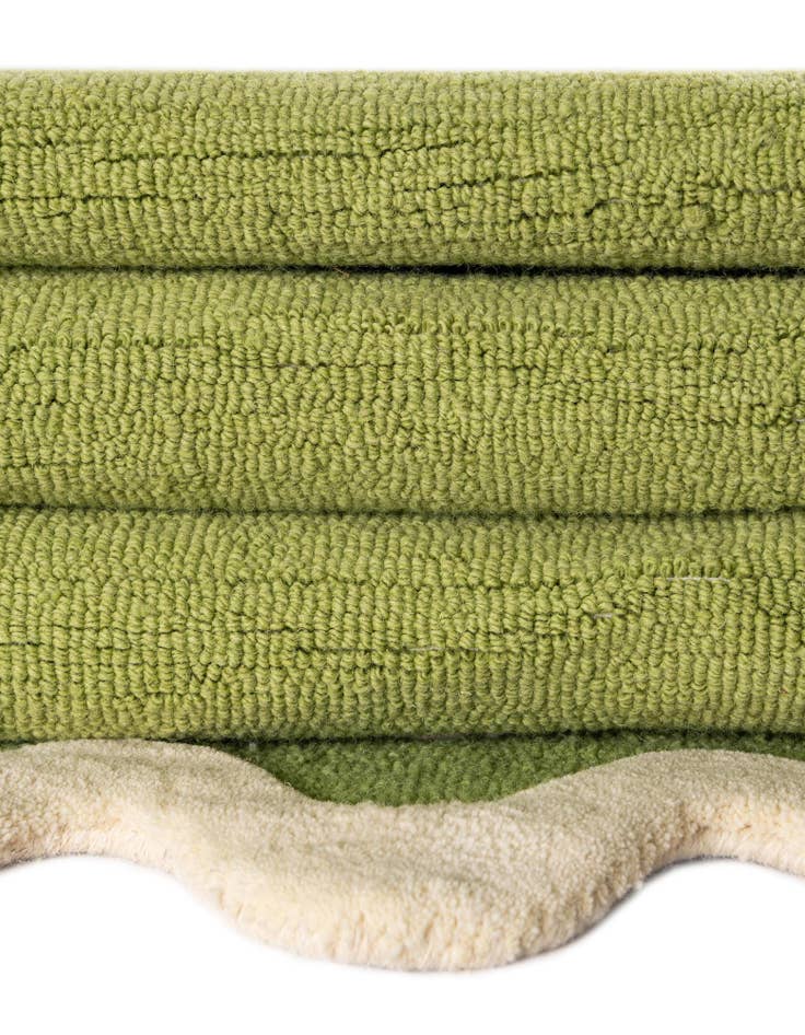 Detail image of 5' 1 x 8' Happy Rugs Wiggles Wool