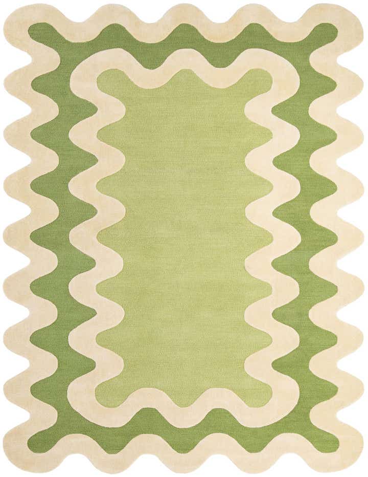 7' 10 x 10' Happy Rugs Wiggles Wool