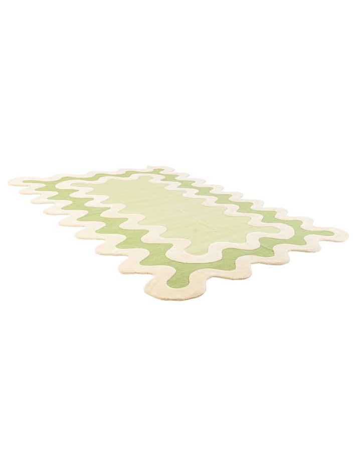 7' 10 x 10' Happy Rugs Wiggles Wool