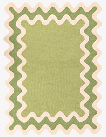 4' 1 x 6' 1 Happy Rugs Wiggles Wool