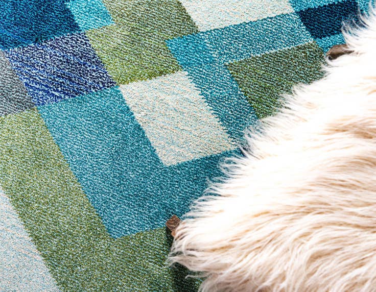 Detail image of 7' x 10' Washable Hyacinth Rug