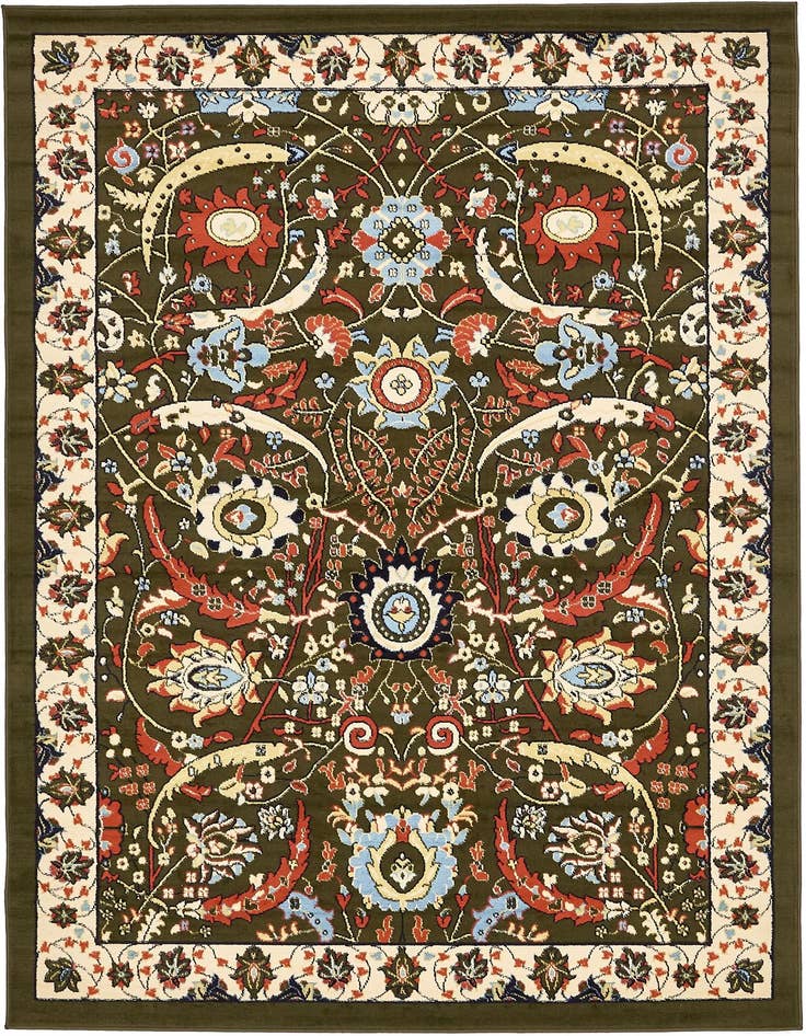 Detail image of 6' x 9' Isfahan Design Rug