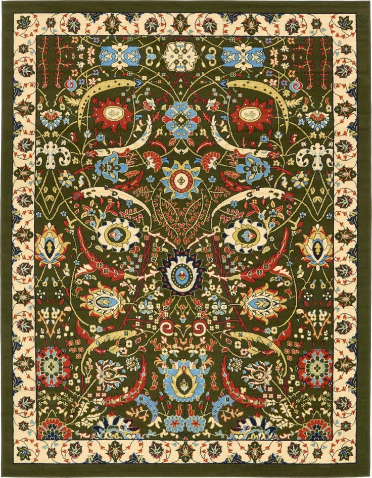 Detail image of 7' x 10' Isfahan Design Rug