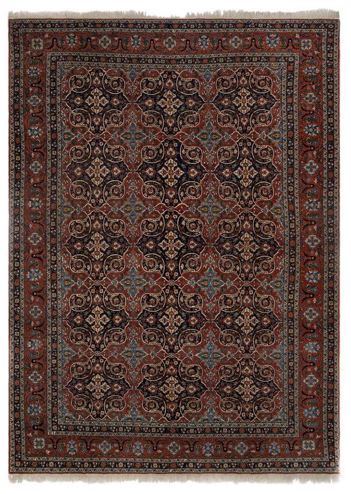 10' 8 x 14' 11 Isfahan Wool Rug