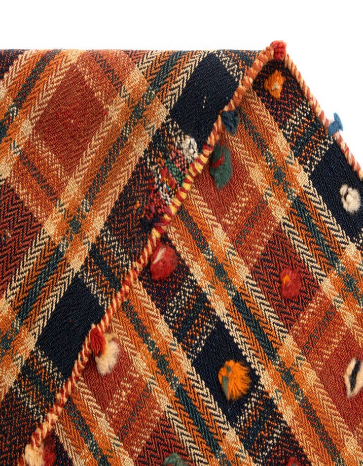 Detail image of 5' x 7' 5 Jajim Wool Rug