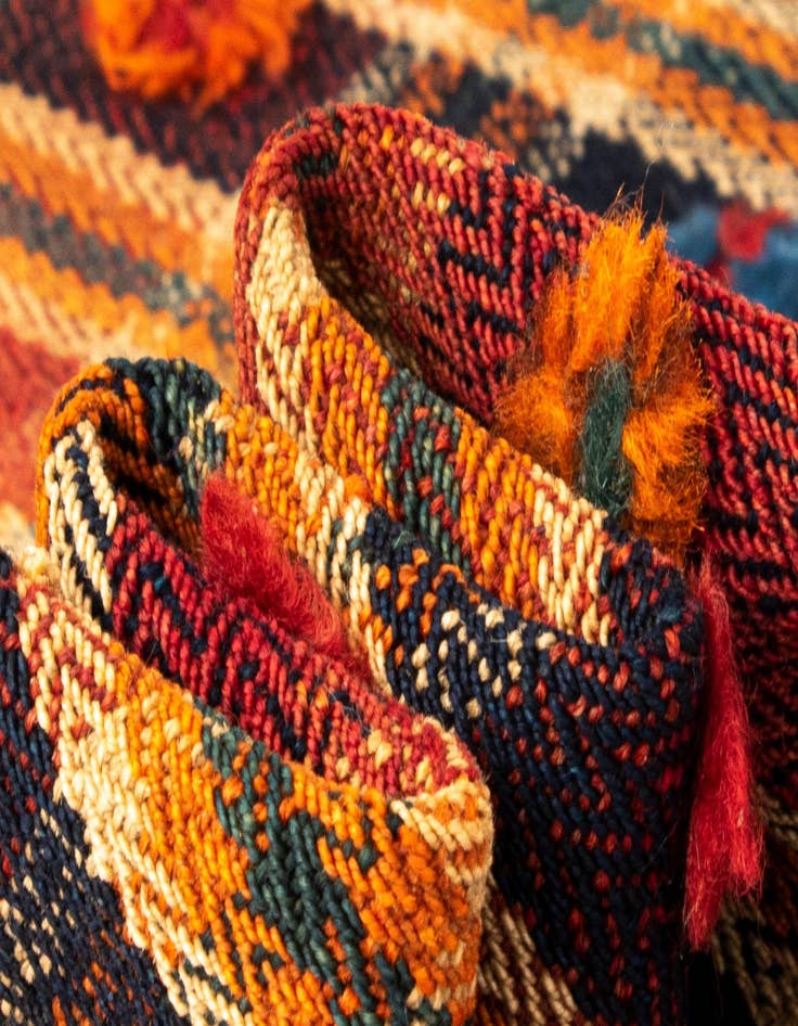 Detail image of 5' x 7' 5 Jajim Wool Rug