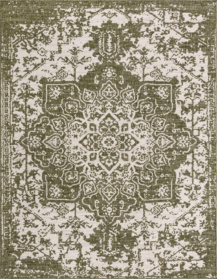 Detail image of 9' x 12' Easy-Clean Jill Zarin Dubai Indoor / Outdoor Rug
