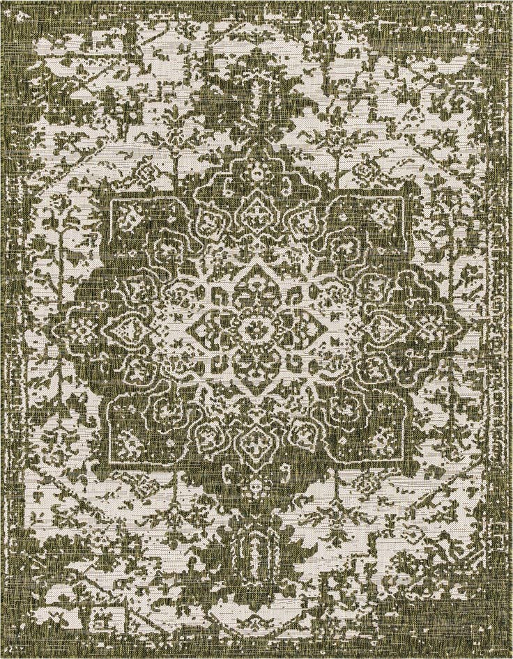 Detail image of 5' 3 x 8' Easy-Clean Jill Zarin Dubai Indoor / Outdoor Rug