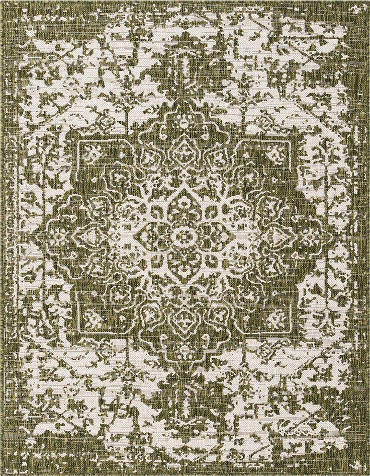Detail image of 4' x 6' Easy-Clean Jill Zarin Dubai Indoor / Outdoor Rug