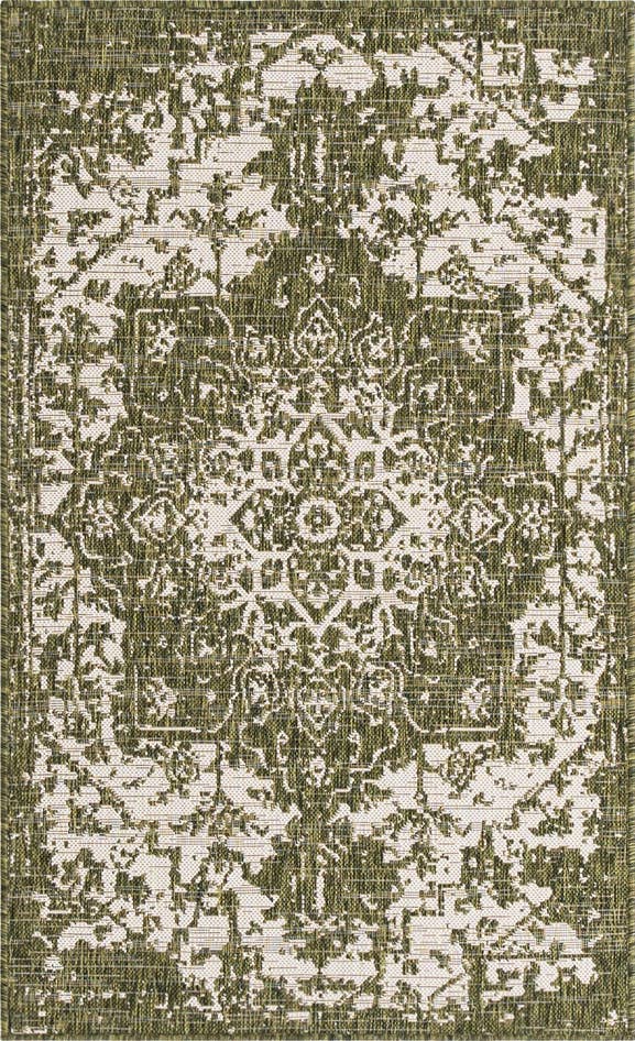 Detail image of 3' x 5' 3 Easy-Clean Jill Zarin Dubai Indoor / Outdoor Rug