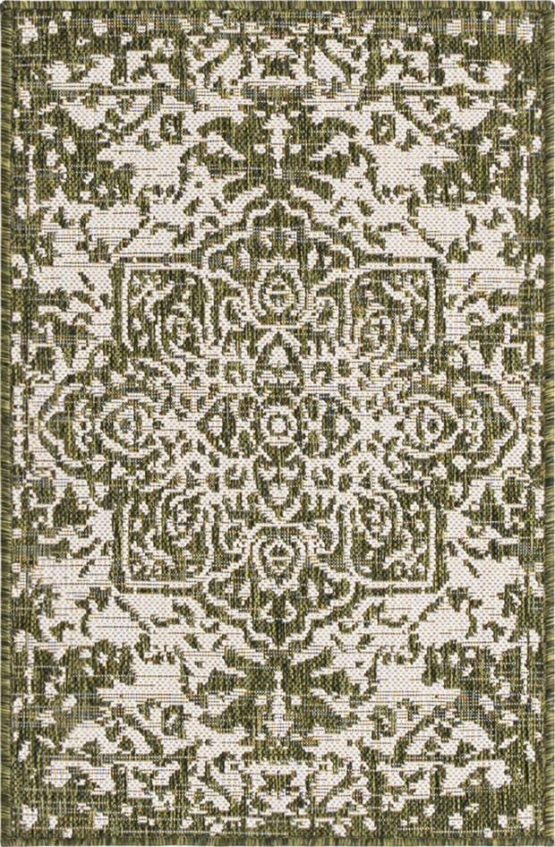Detail image of 2' x 3' Easy-Clean Jill Zarin Dubai Indoor / Outdoor Rug