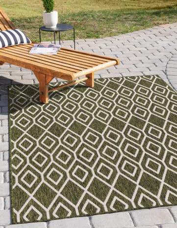 3' x 5' 3 Easy-Clean Jill Zarin Turks and Caicos Indoor / Outdoor Rug