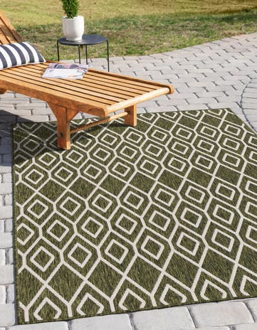 3' x 5' 3 Easy-Clean Jill Zarin Turks and Caicos Indoor / Outdoor Rug
