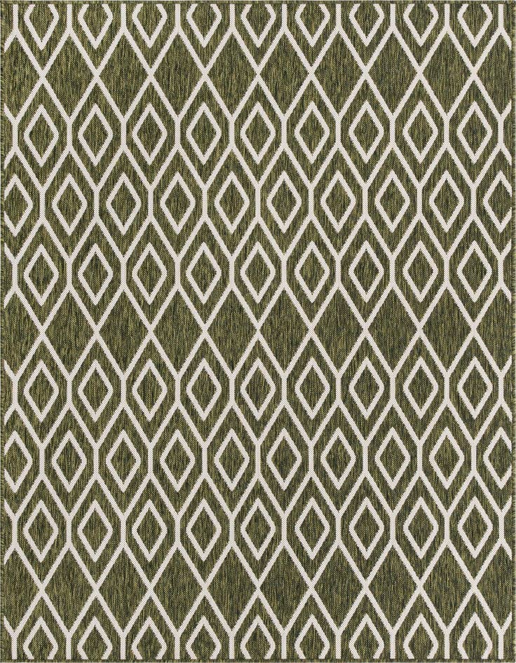 Detail image of 5' 3 x 8' Easy-Clean Jill Zarin Turks and Caicos Indoor / Outdoor Rug