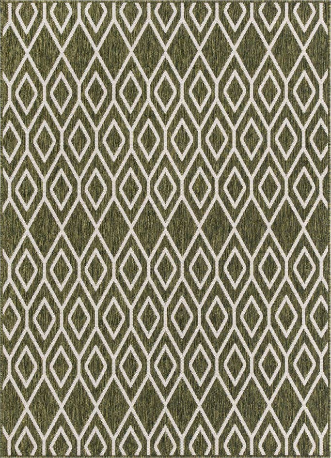 Detail image of 5' 3 x 8' Easy-Clean Jill Zarin Turks and Caicos Indoor / Outdoor Rug
