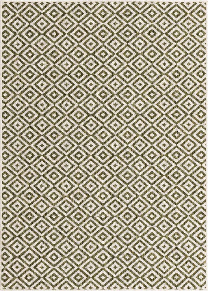 5' 3 x 8' Easy-Clean Jill Zarin Costa Rica Indoor / Outdoor Rug