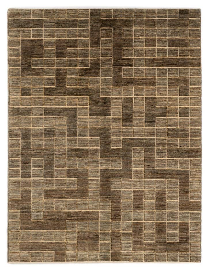 Detail image of 5' x 6' 8 Juma Wool Rug