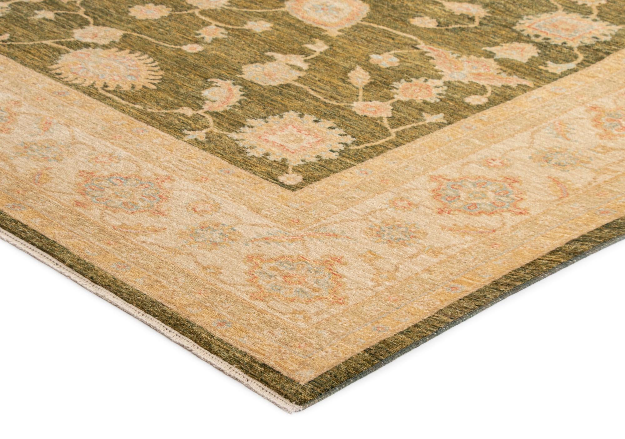 9' 1 x 12' Kaizar Wool Rug