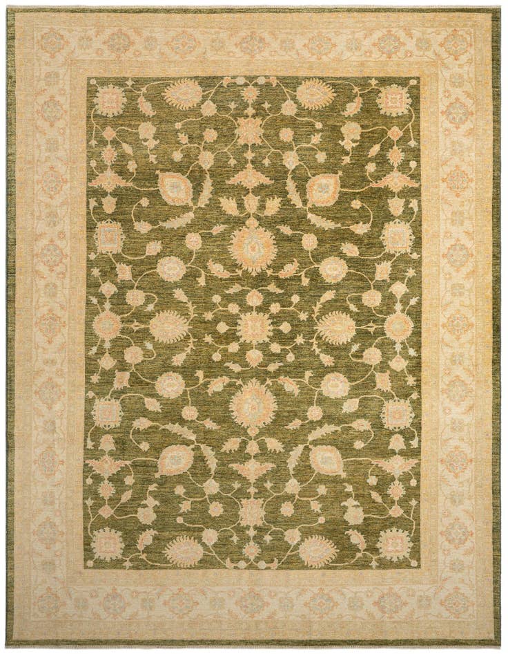 Detail image of 9' 1 x 12' Kaizar Wool Rug