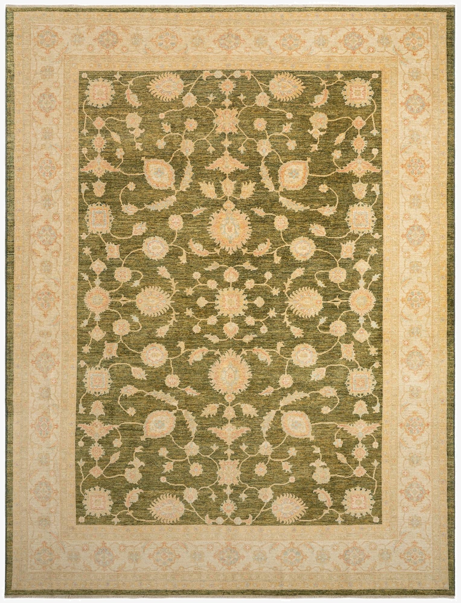 9' 1 x 12' Kaizar Wool Rug