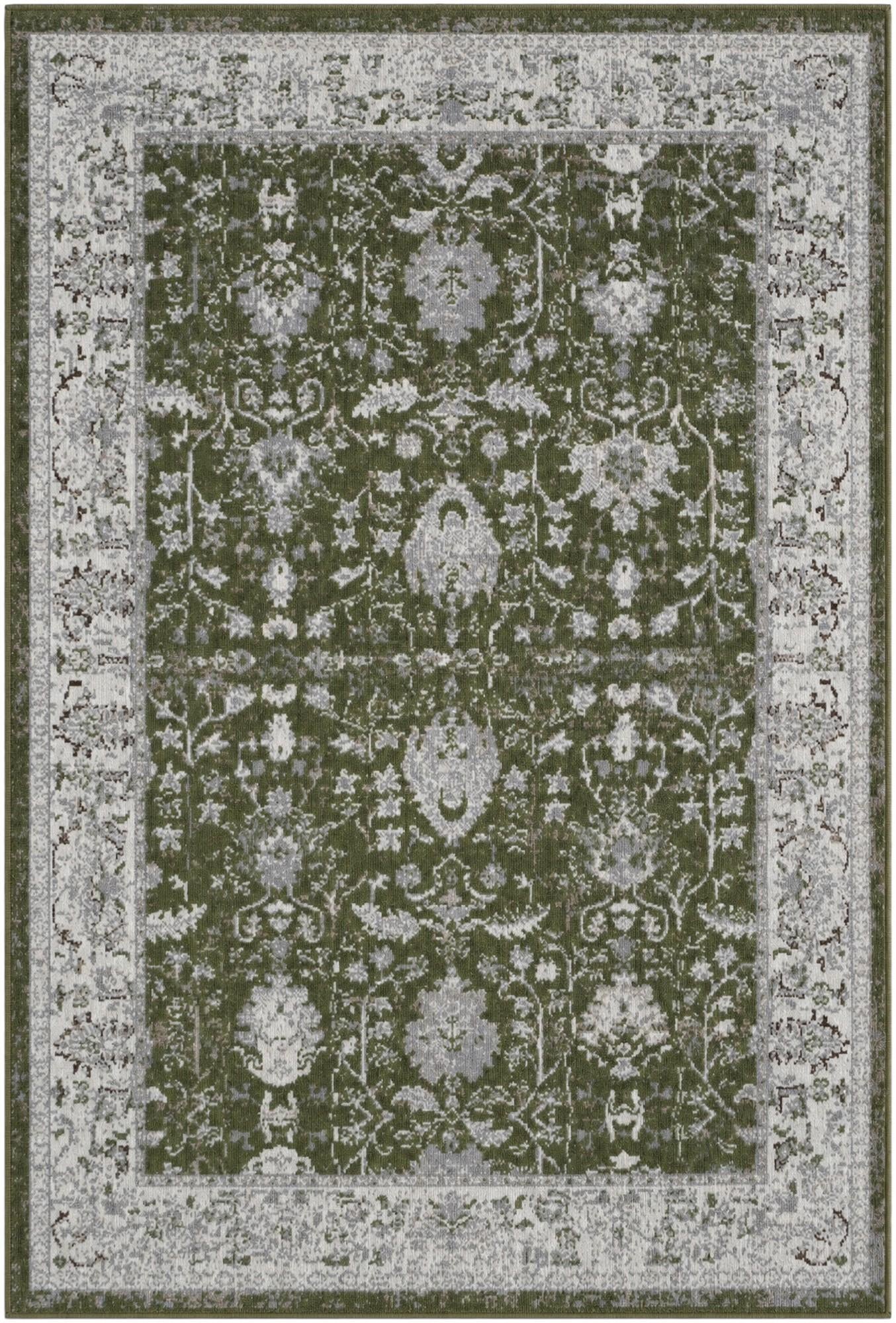 Green Kamala Washable Rug