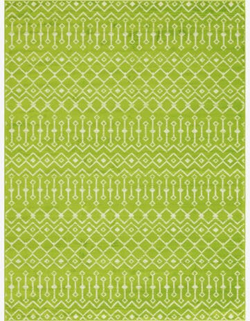 Green Kasbah Trellis Rug