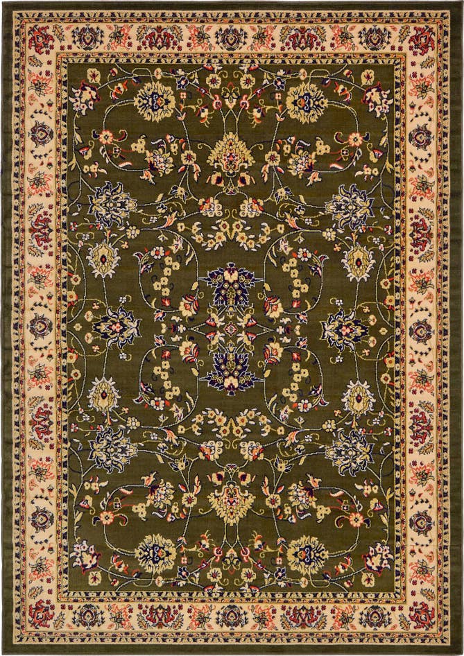 Detail image of 7' x 10' Kashan Design Rug