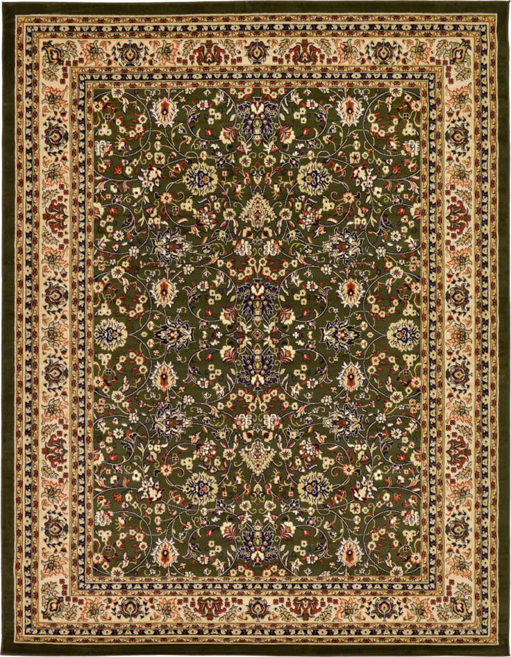 Detail image of 9' x 12' Kashan Design Rug
