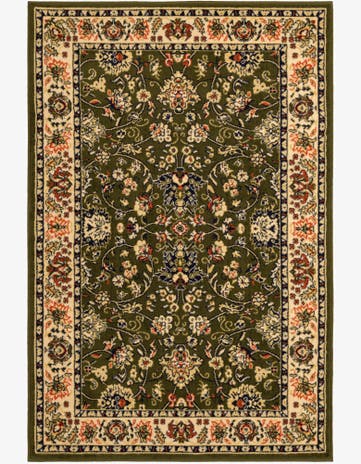 4' x 6' Kashan Design Rug
