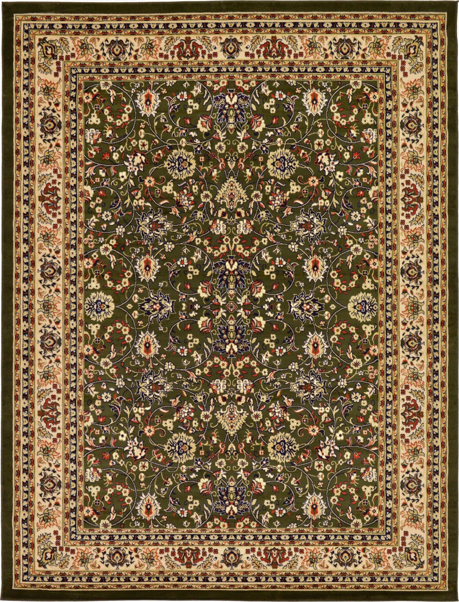 Primary image 9' x 12' Kashan Design Rug