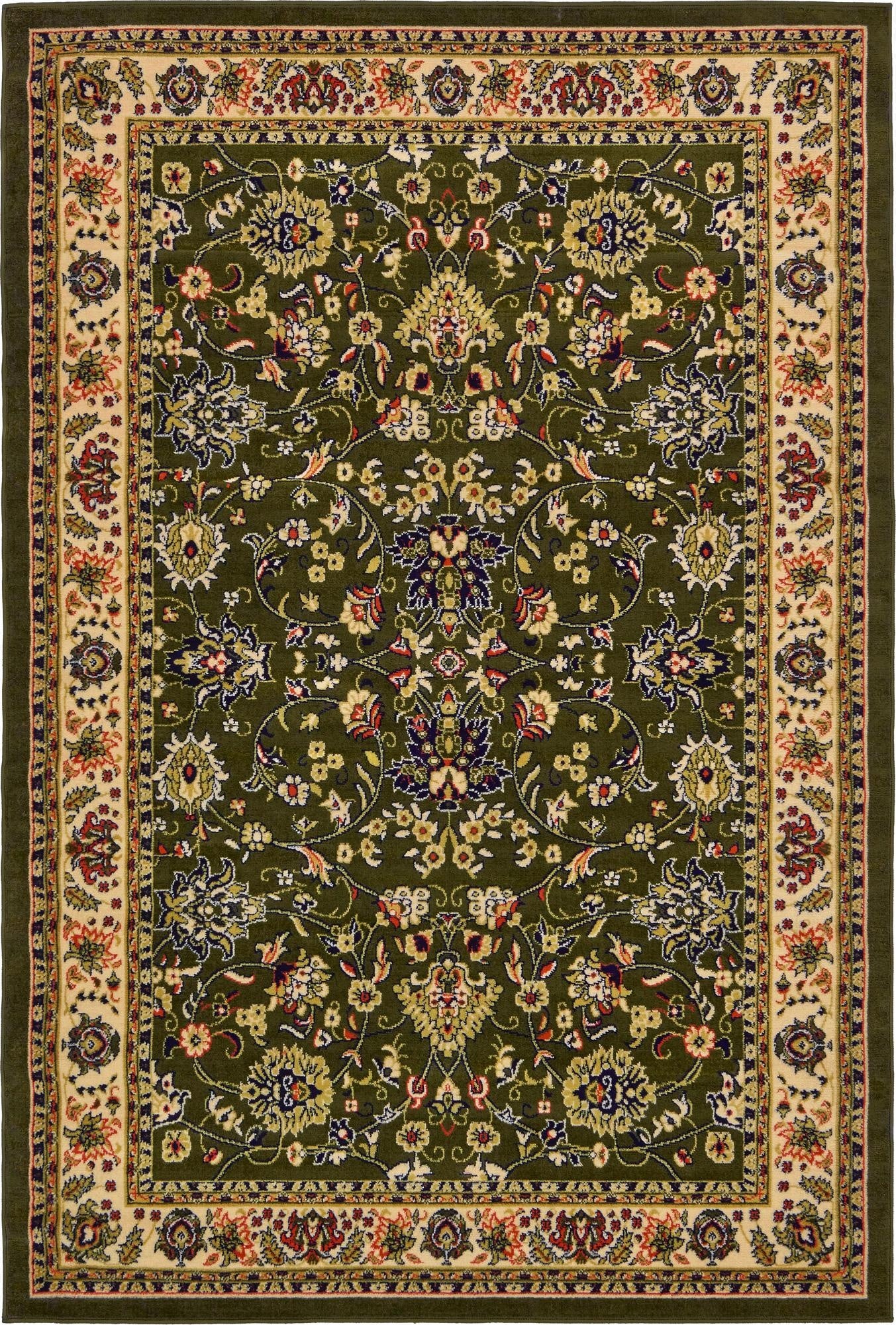 6' x 9' Kashan Design Rug