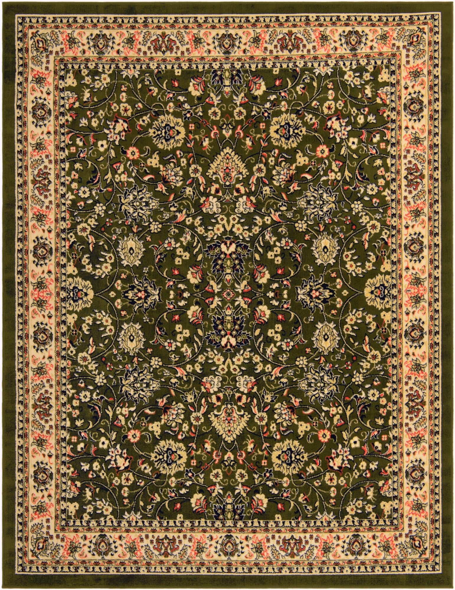Primary image 7' 10 x 10' Kashan Design Rug