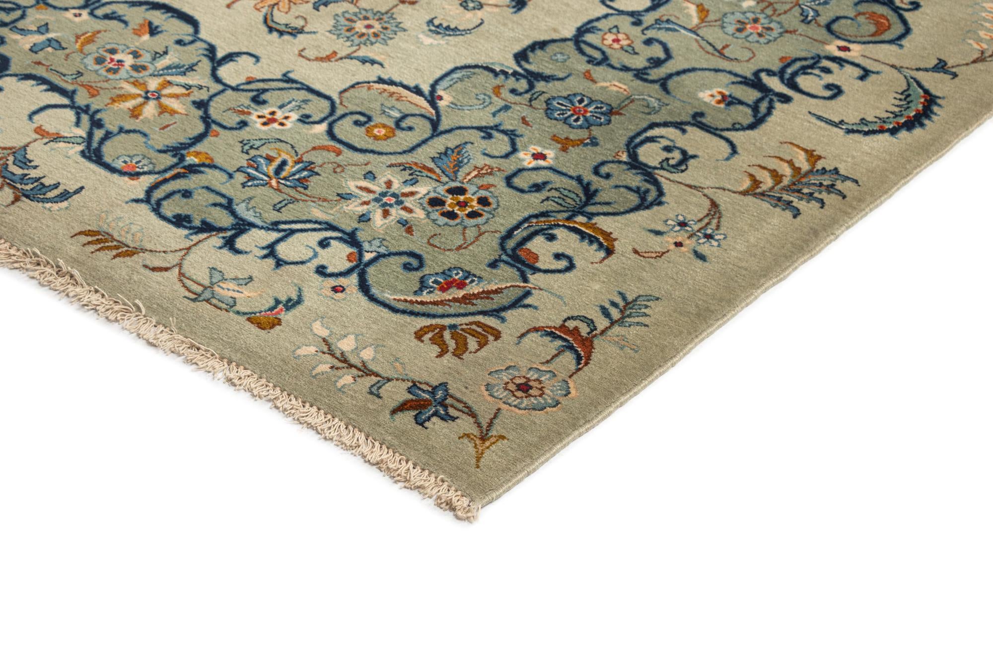 7' 9 x 11' 5 Kashan Wool Rug