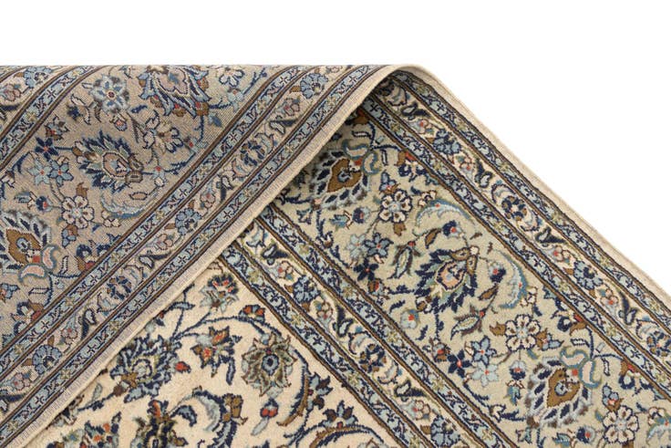 Detail image of 7' 10 x 11' 2 Kashan Wool Rug